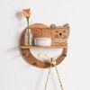 WOODENMOOD Round Wall Rack