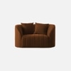 Baiwang Fabric Sofa (Brown)