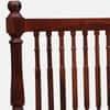 Nilaya Sheesham Wood Queen Size Non Storage Bed in Honey Oak Finish