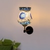 Devansh Metal Electric Wall Light in Black Colour with Multi Shade Count of 1 Light