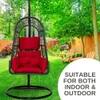 Premium Diesel Single Seater Spyder Swing Chair Red