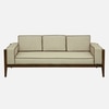 Boston 3 Seater Sofa In Beige Colour
