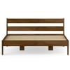 BLUEWUD Roverb Engineered Wood Queen Double Bed Without Storage Box for Kids Adult Bedroom Home Furniture (Brown Maple / 78 X 60 Mattress Size) - DIY (Do-It-Yourself)
