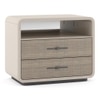 Valeria Bedside Table in Dual Tone Finish