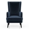 Genoa Wing Chair in  Cobalt Colour