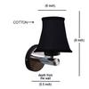 Devansh Metal Electric Wall Light in Gold Colour with Multicolor Shade Count of 1 Light