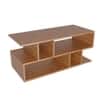Spydercraft Zig Zag Modern Coffee Table in Noce Lyon Finish