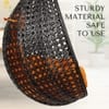 Premium Egg Single Seater 6 Star Swing Chair Orange