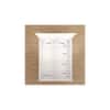 Pingala Engineered Wood Queen Size Bed In White Finish
