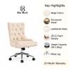 Doe Buck Amparo Beige Leatherette Executive Office Chair