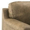Farina 3 Seater Luxury Italian Leather Sofa In Antique Moss