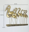 W-FRENCH Abstract Metal Wall Decor in Multicolor Set of 1