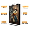 The Castle Decor Cartoon Duck Pop Art Wall Art Framed Painting 20x30 Inch