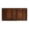 Breakfast Company Solid Wood Bookshelf and Serving Tray In Multicolour