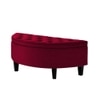 Replon 2 Ottoman with Storage Color in Maroon