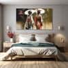 The Castle Decor Japanese Art Wall Painting Wooden Framed Digital Painting 27x48 Inch