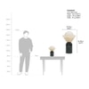 Pollux Handcrafted  Table Lamp