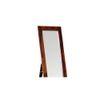 tolstoy solid wood standing mirror in honey oak colour