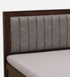 Dijon Sheesham Wood Queen Size Bed in Provincial Teak Finish With Box Storage 60x78 inches