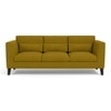 Lewis Sofa (Colour : Olive Green, Cushion : Soft, Seater : 3+1+1)