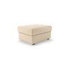 Apollo Compact Sofa (Colour : Birch Beige, Cushion : Hard, Back Type : Regular, Seating Capacity : Right Aligned 2 Seater + Right Aligned Chaise + Ottoman)