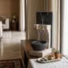 Water Fountain Ivory Pebble Serenity Water Fountain in Multicolor Colour
