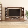 Celestin Engineered Wood Free Standing XL TV Unit in Classic Walnut