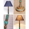 Devansh Wooden Floor Lamp