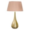 Ignatio Metal Table Lamp With Beige Cotton Shade