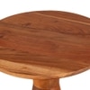 Metalsmith Solid Wood Side Table in Natural Finish