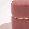 The Blushing Bloom Pouf