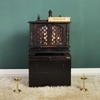 D'Dass Multi Color Mdf and Sheesham Wooden Temple With Cabinet For Pooja