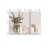 Truss Pcs Beige Green Zen Bathroom Framed Canvas Wall Canvas Wall Prints Set of 3 Multicolor Matte