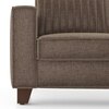 Apollo Neo 3 Seater Fabric Sofa in Mocha Brown Colour (Back Height : Regular, Cushion Type : Soft)