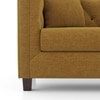 Windsor 3 Seater Fabric Sofa (Colour: Ochre)