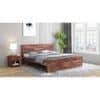 Stainfleld Sheesham Wood Queen Size Bed Non Storage Bed Provincial Teak Finish (60 x 78 inches)