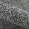 Zainab Gray Solid Hand-Tufted Wool 9X7 Feet Carpet