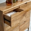 Gabrielle Solid Wood 6 Drawer in Natural Finish