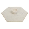 Marble Chip and Dip Tray with Small Dip Bowl