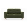 Verona Essential 2 Seater Fabric Sofa In Moss Green Colour