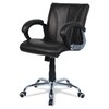 Liieancoinn Mid Back Executive Chair in Black Colour