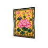 Lotuses Pichwai Canvas Wall Prints Canvas Wall Prints Set of 1 Multicolor Matte