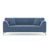 Wynn 3 Seater Fabric Sofa in Baltic Blue Colour