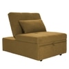Evenie 1 Seater Pull Out Sofa cum Bed  in Yellow Colour