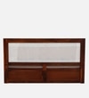Dijon Sheesham Wood Queen Size Bed in Honey Oak Finish With Box Storage 60x78 inches