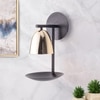 Pitchford Black and Copper Wall Sconce