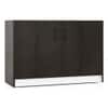 Alex 12 Pair Shoe Rack in Dark Wenge Finish