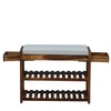 Shoe Rack Bench In Sheesham Wood Finsih