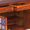 Sheesham Wood Sideboard In Honey Oak Finish