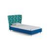 Doodle Engineered Wood Bed in Blue Colour